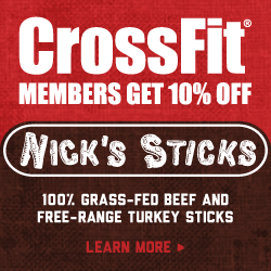 CrossFit Members Get 10% Off Nick’s Sticks